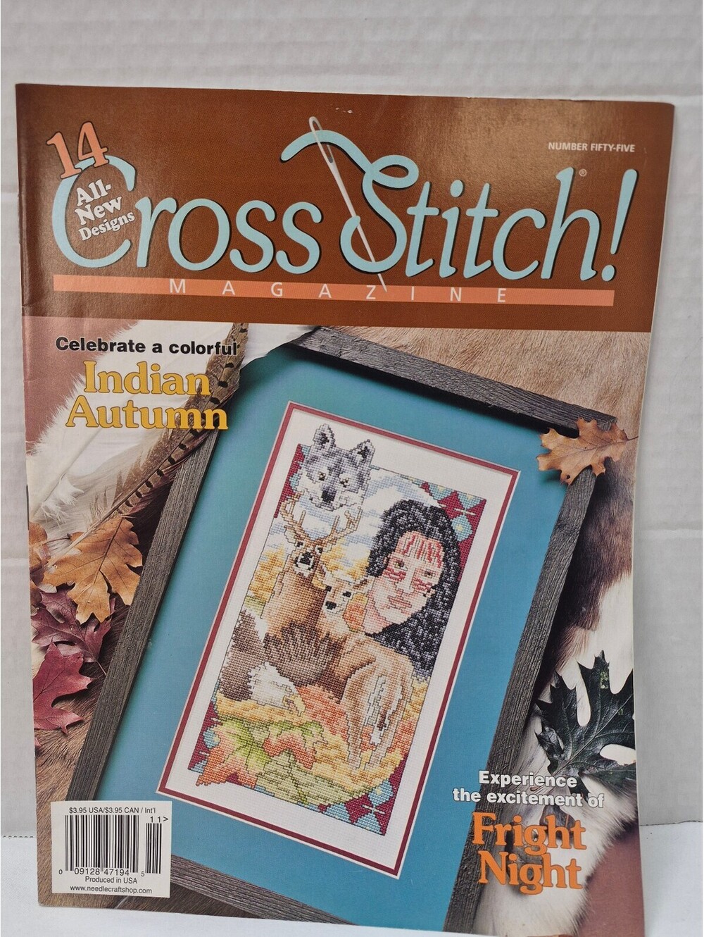Cross Stitch! Magazine Number Fifty-Five Featuring 14 All New Designs J237